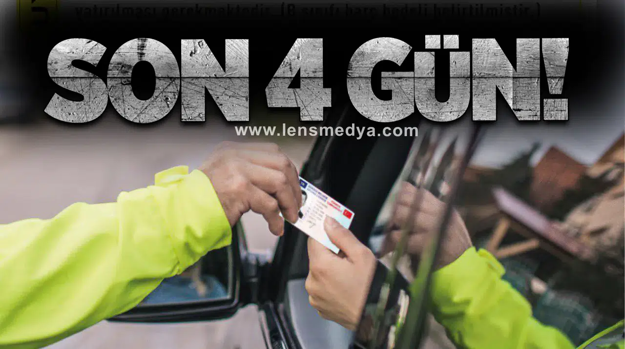 Zonguldak'ta eski ehliyetler için geri sayım başladı