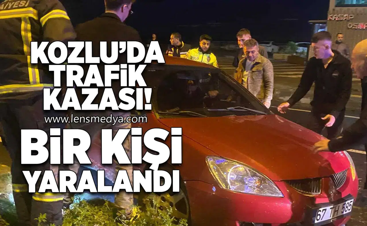 Kozlu'da Trafik Kazası!