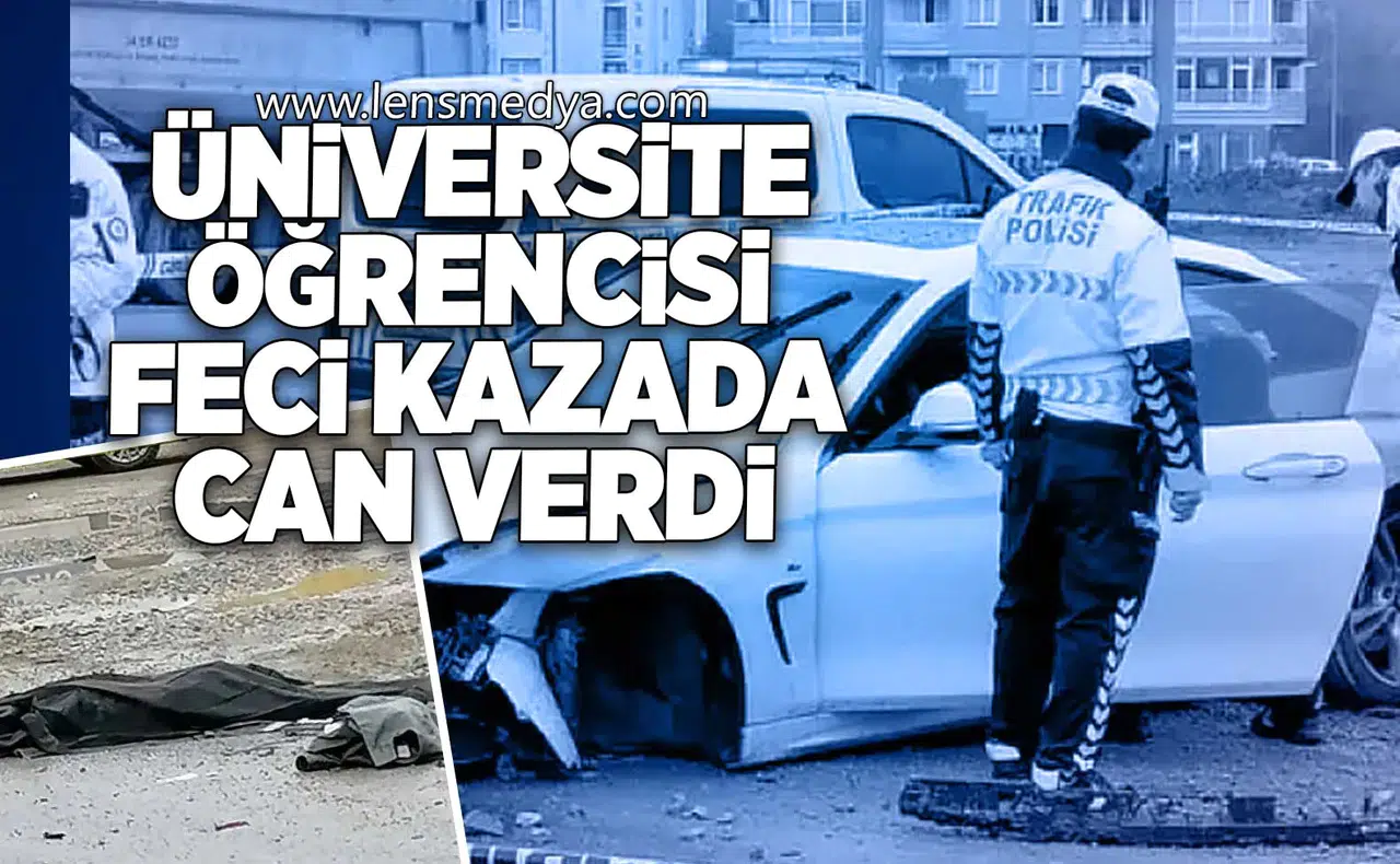 Üniversite Öğrencisi Feci Kazada Can Verdi