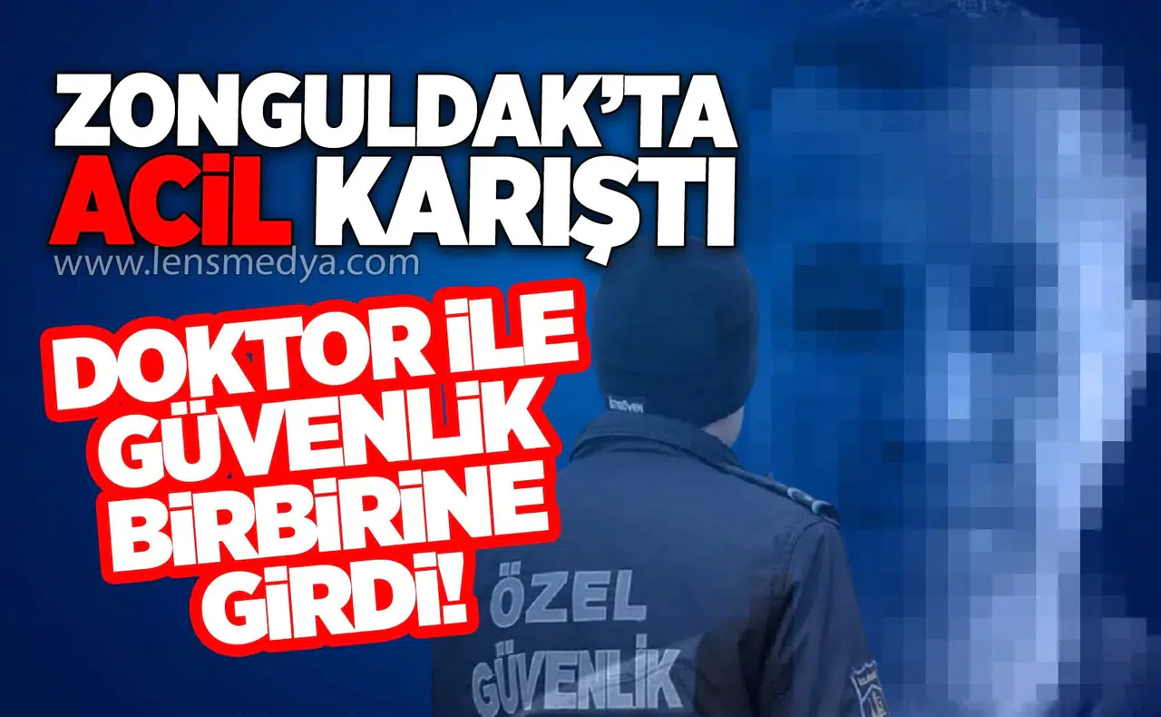 ZONGULDAK'TA ACİL SERVİS KARIŞTI!