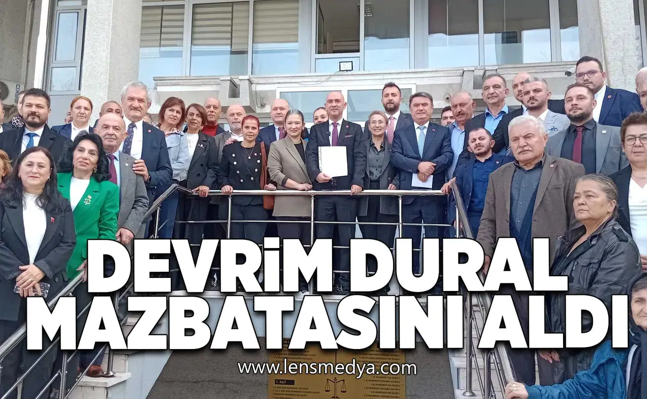 Devrim Dural mazbatasını aldı!