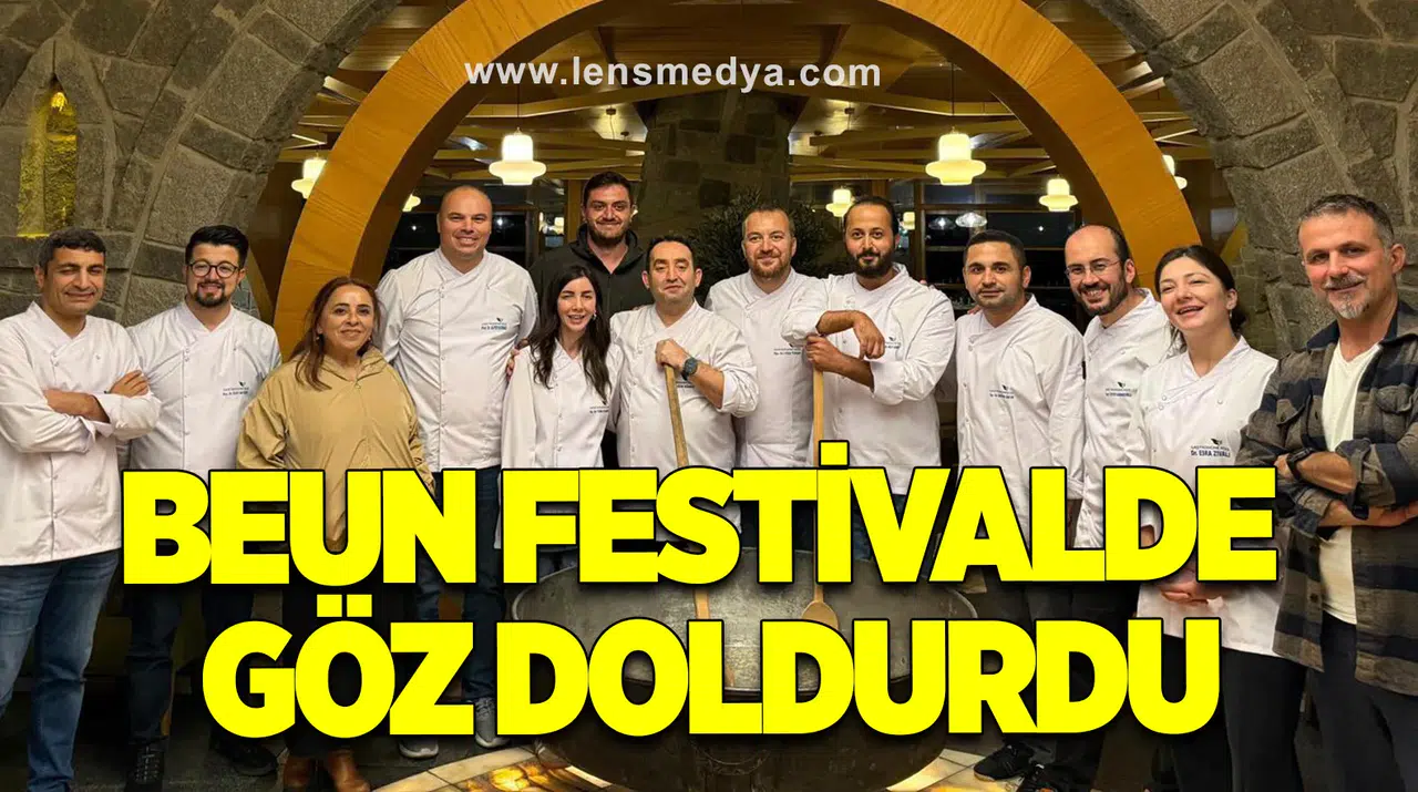 BEUN Aşçılık Programı Akademisyenleri 5. Rize Gastronomi Festivali’nde Göz Doldurdu