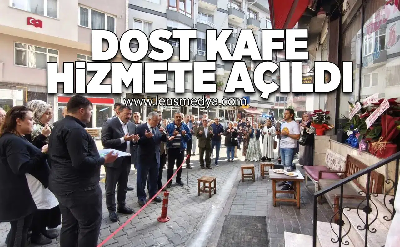 DOST KAFE HİZMETE AÇILDI Başkan Ulupınar: “İlçemize hayırlı olsun”