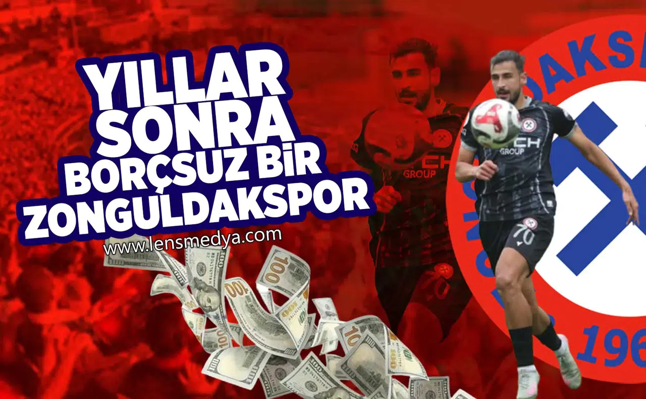 Yıllar sonra borçsuz bir Zonguldakspor