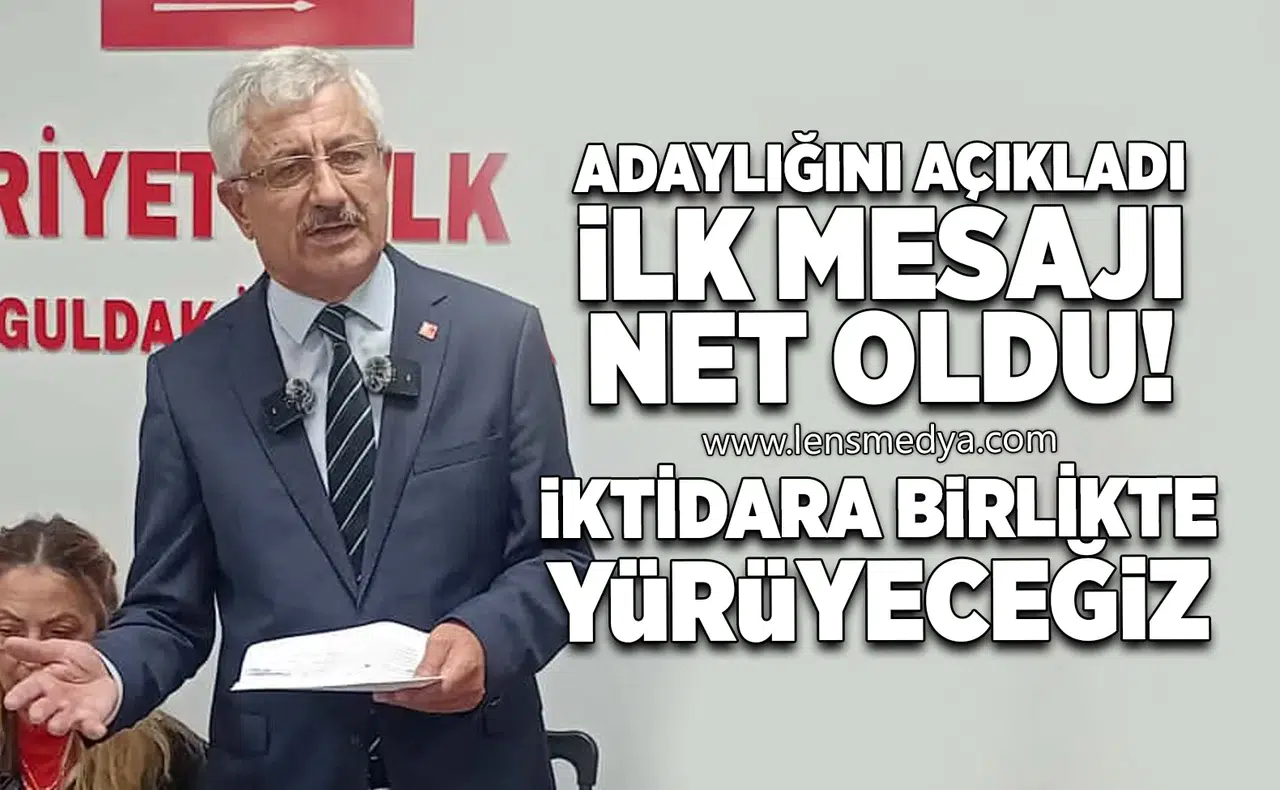 Adaylığını açıklayan Turhan Oral'ın mesajı net oldu!