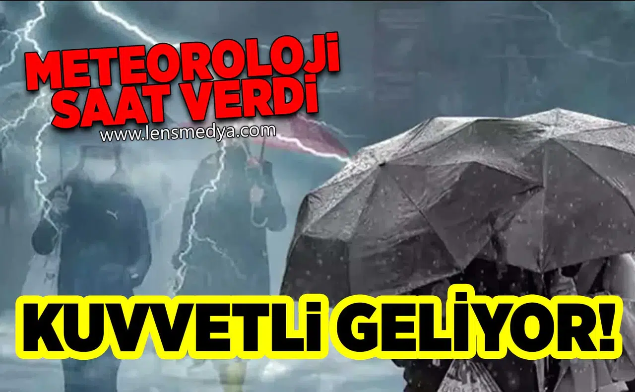 Zonguldak’a Sağanak Yağış Uyarısı! Hazırlıklı Olun