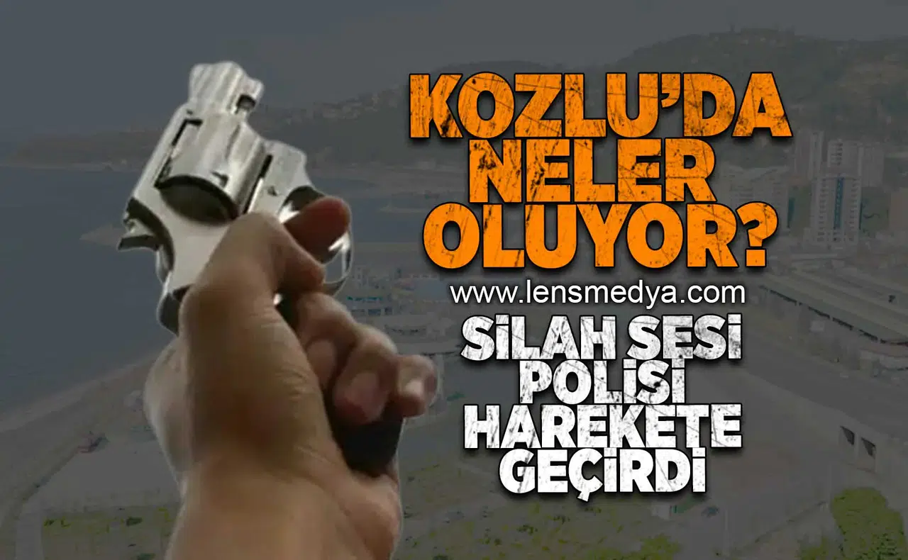 Kozlu'da neler oluyor... Bu seferde silah sesi başka yerden geldi!