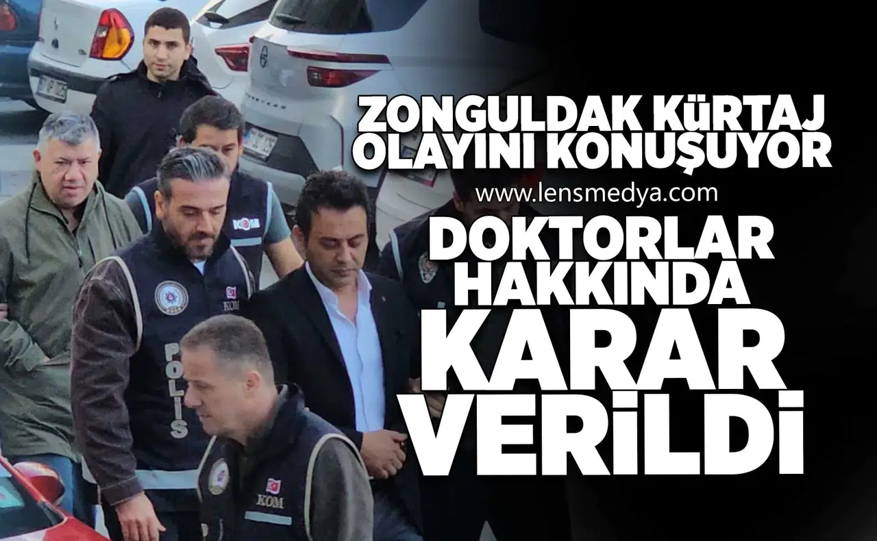 Doktorlar hakkında karar verildi!