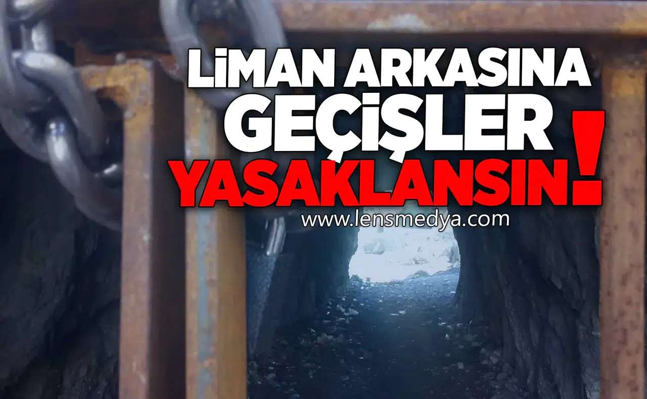 LİMAN ARKASINA GEÇİŞLER YASAKLANSIN!