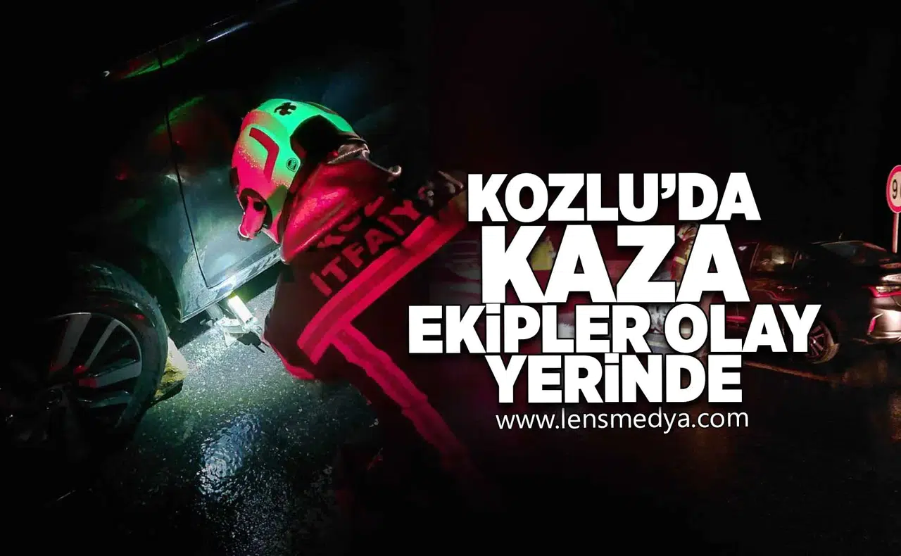 Kozlu'da ki heyelan kazaya neden oldu!