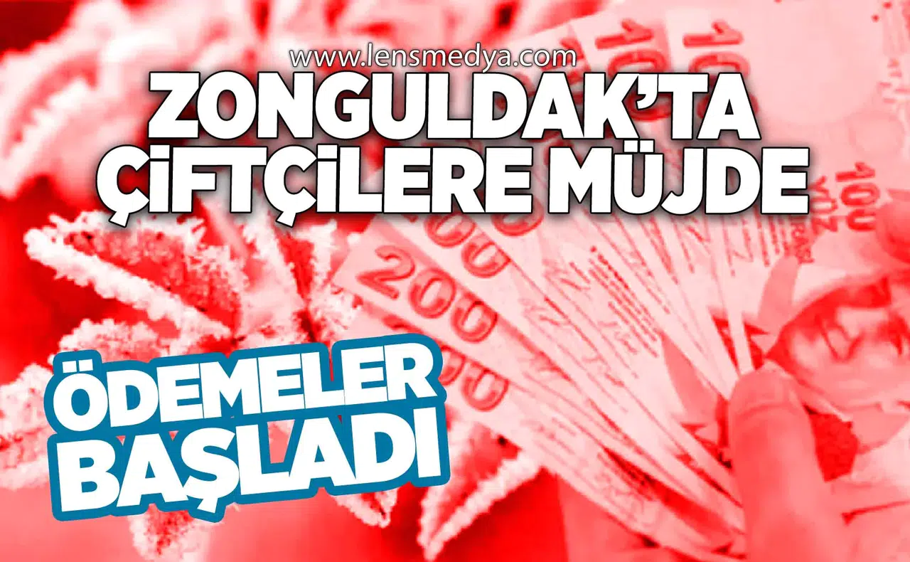 Zonguldak'ta üreticiye 17,8 milyon TL destek