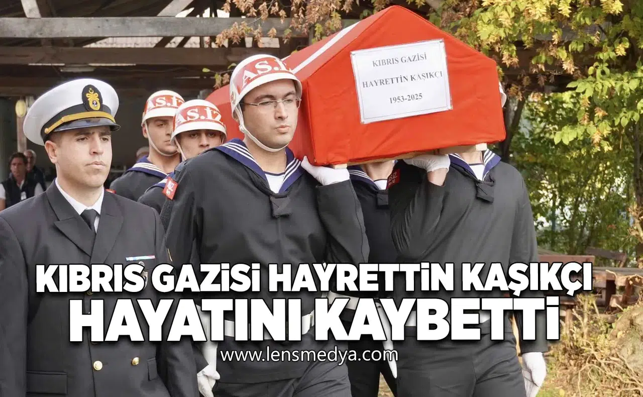 Kıbrıs Gazisi Hayrettin Kaşıkçı hayatını kaybetti!