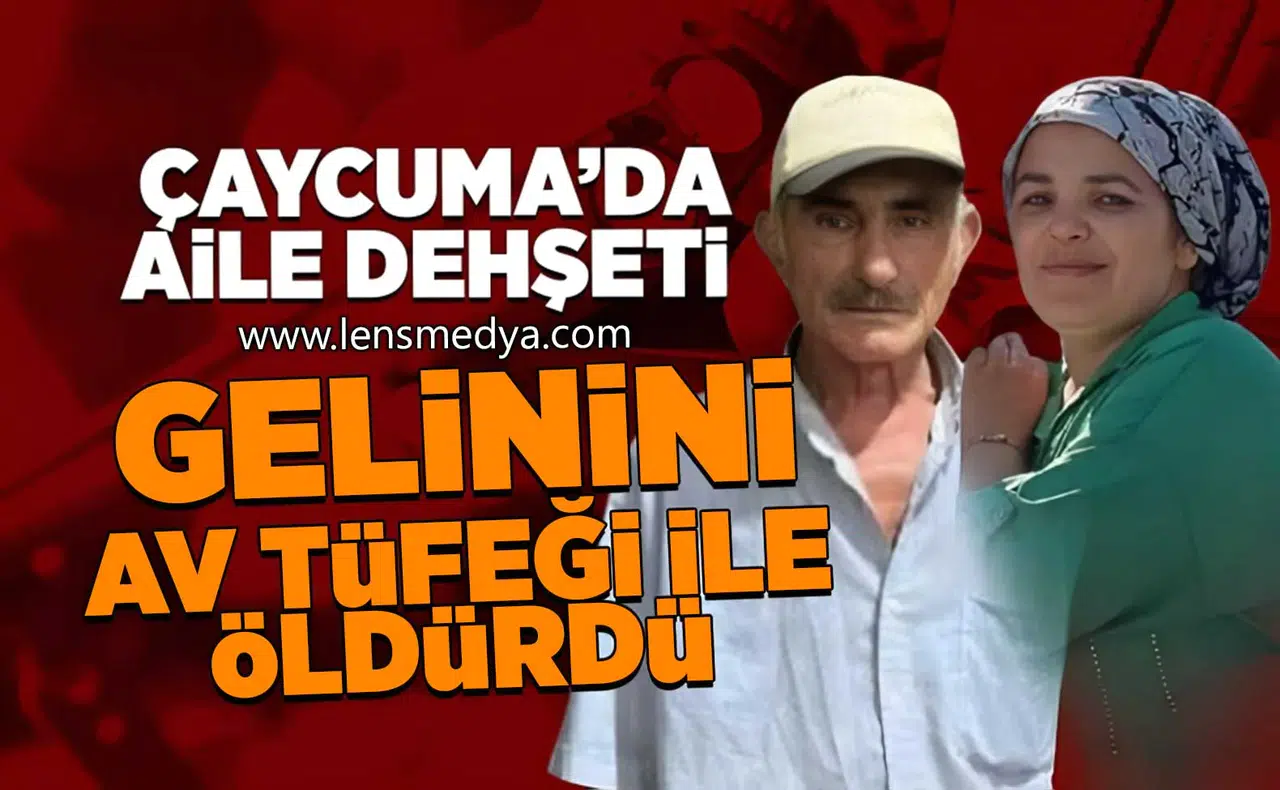 Aile dehşeti... Kayınpederi gelinini av tüfeği ile öldürdü!