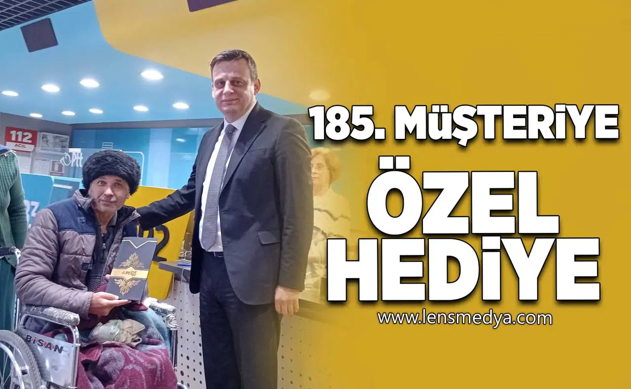185. Müşteriye özel hediye!