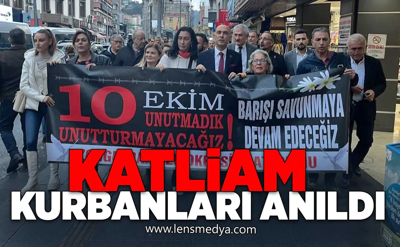 Zonguldak’ta Katliam Kurbanları Anıldı