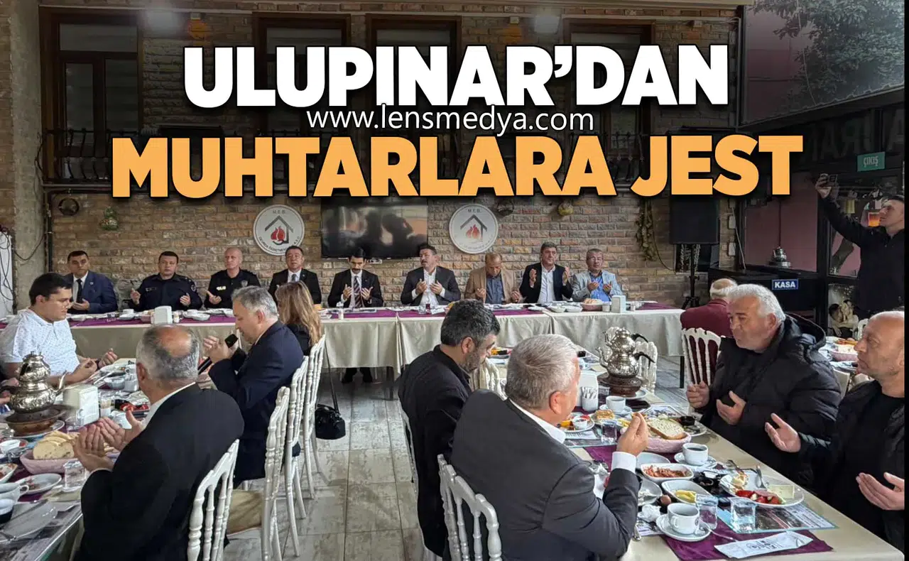 Ulupınar'dan muhtarlara jest