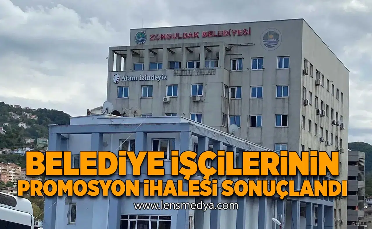 Belediye işçilerinin promosyon ihalesi belli oldu!