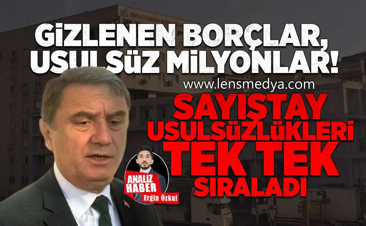 Gizlenen borçlar, usulsüz milyonlar... Sayıştay usulsüzlükleri tek tek sıraladı!