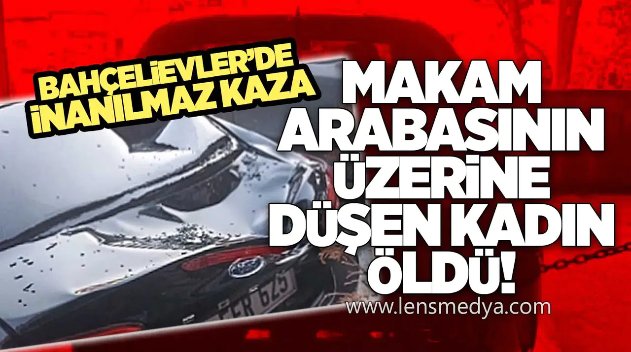 Makam arabasının üzerine düşen yaşlı kadın öldü