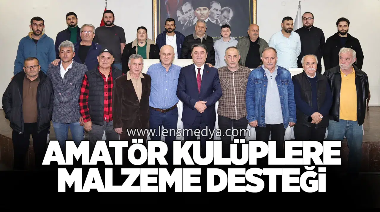 Zonguldak Belediyesi'nden Amatör Kulüplere Destek