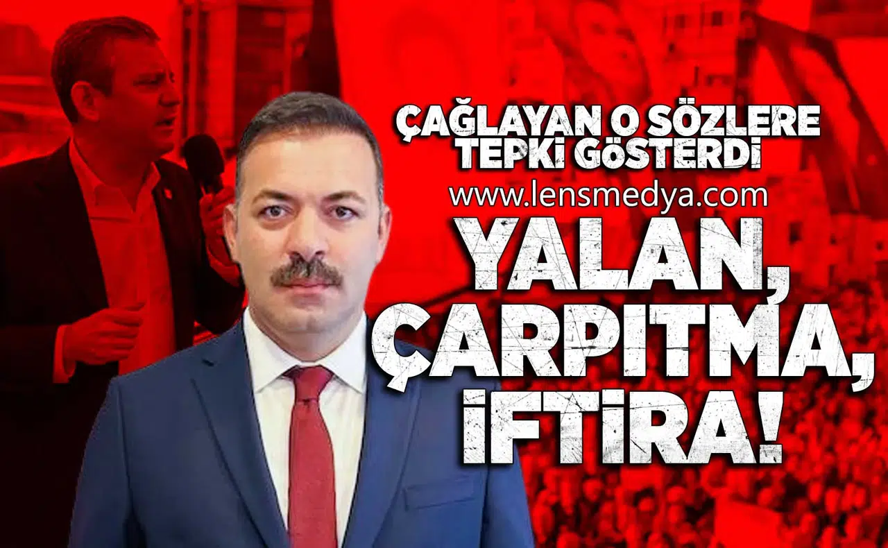 Çağlayan o sözlere tepki gösterdi... Yalan, çarpıtma, iftira!