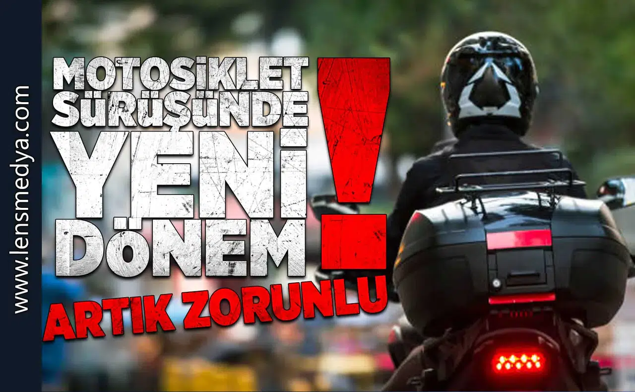 Motosiklet sürüşünde yeni dönem!