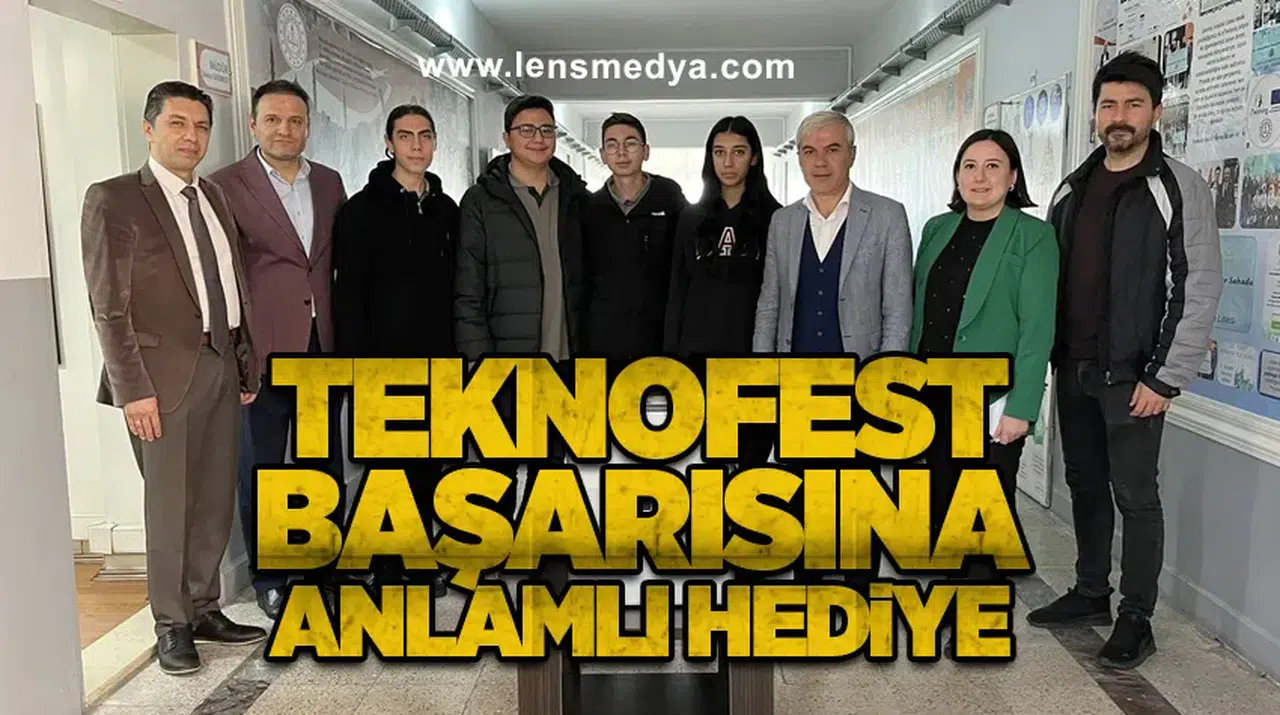 Devrek Belediyesi’nden TEKNOFEST Başarısına Anlamlı Hediye