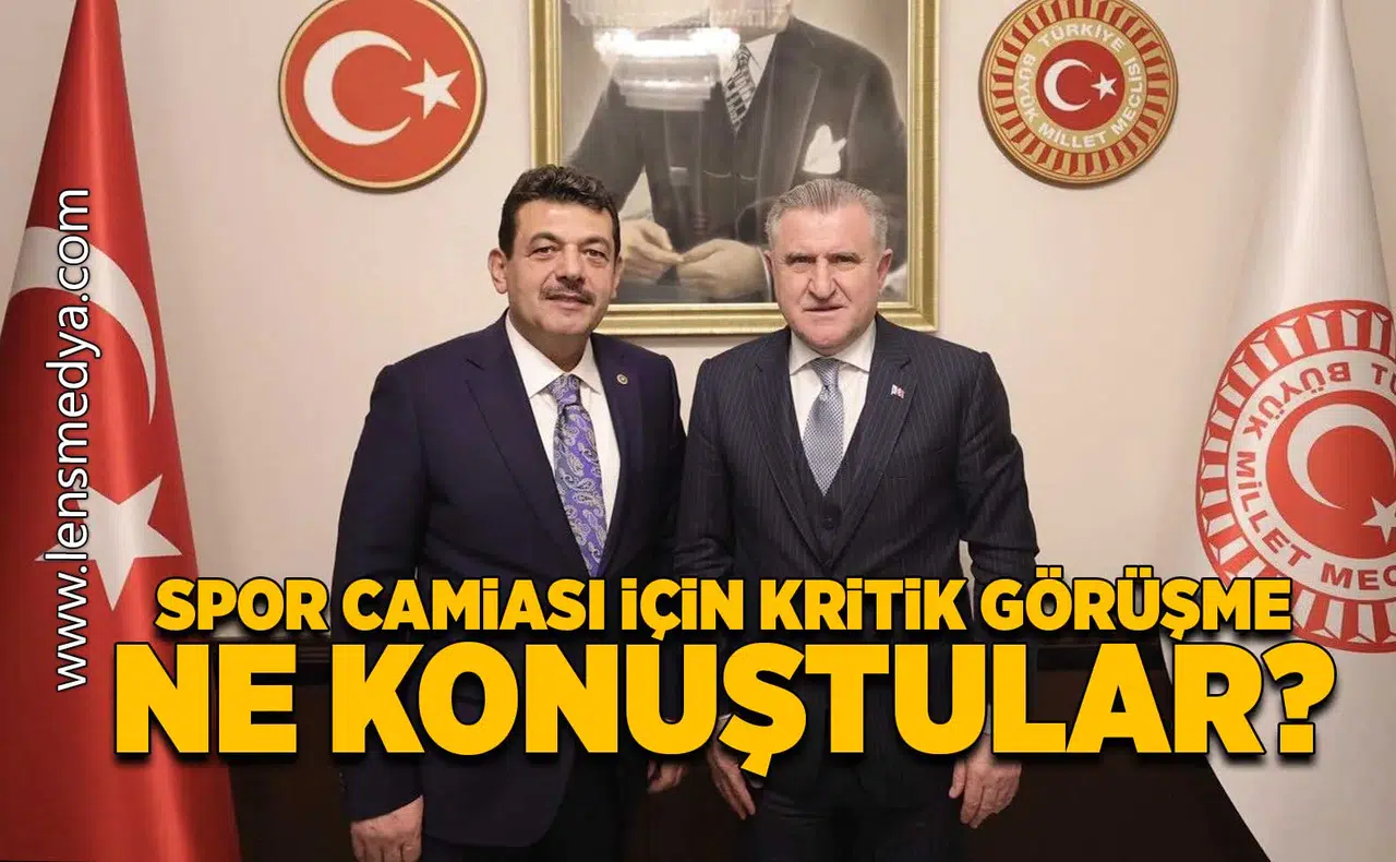 Avcı'dan Bakan Bak'a ziyaret!