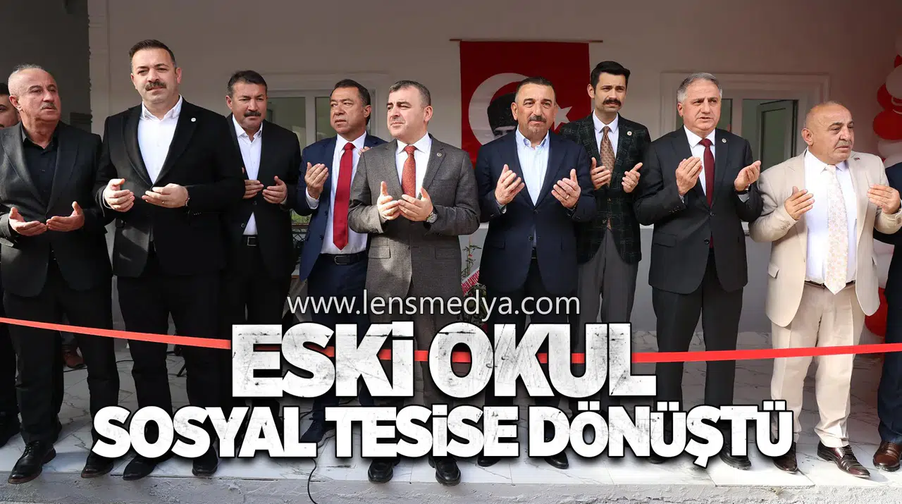 Eski Okul Sosyal Tesise Dönüştü