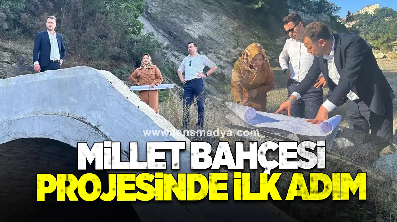 Millet Bahçesi Projesinde İlk Adım