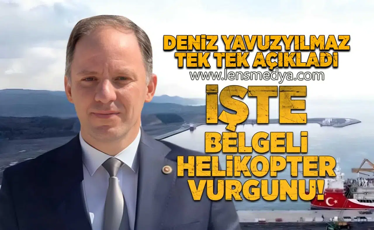 İşte belgeli helikopter vurgunu!