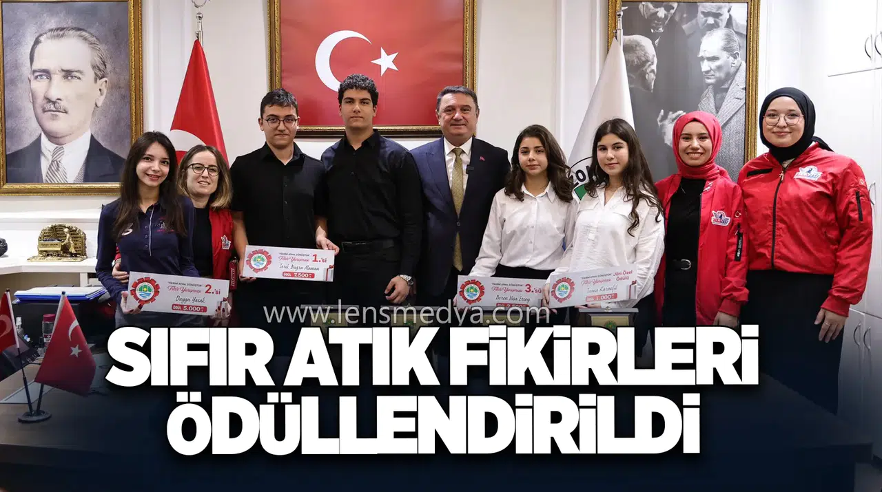 Sıfır Atık Fikirleri Ödüllendirildi