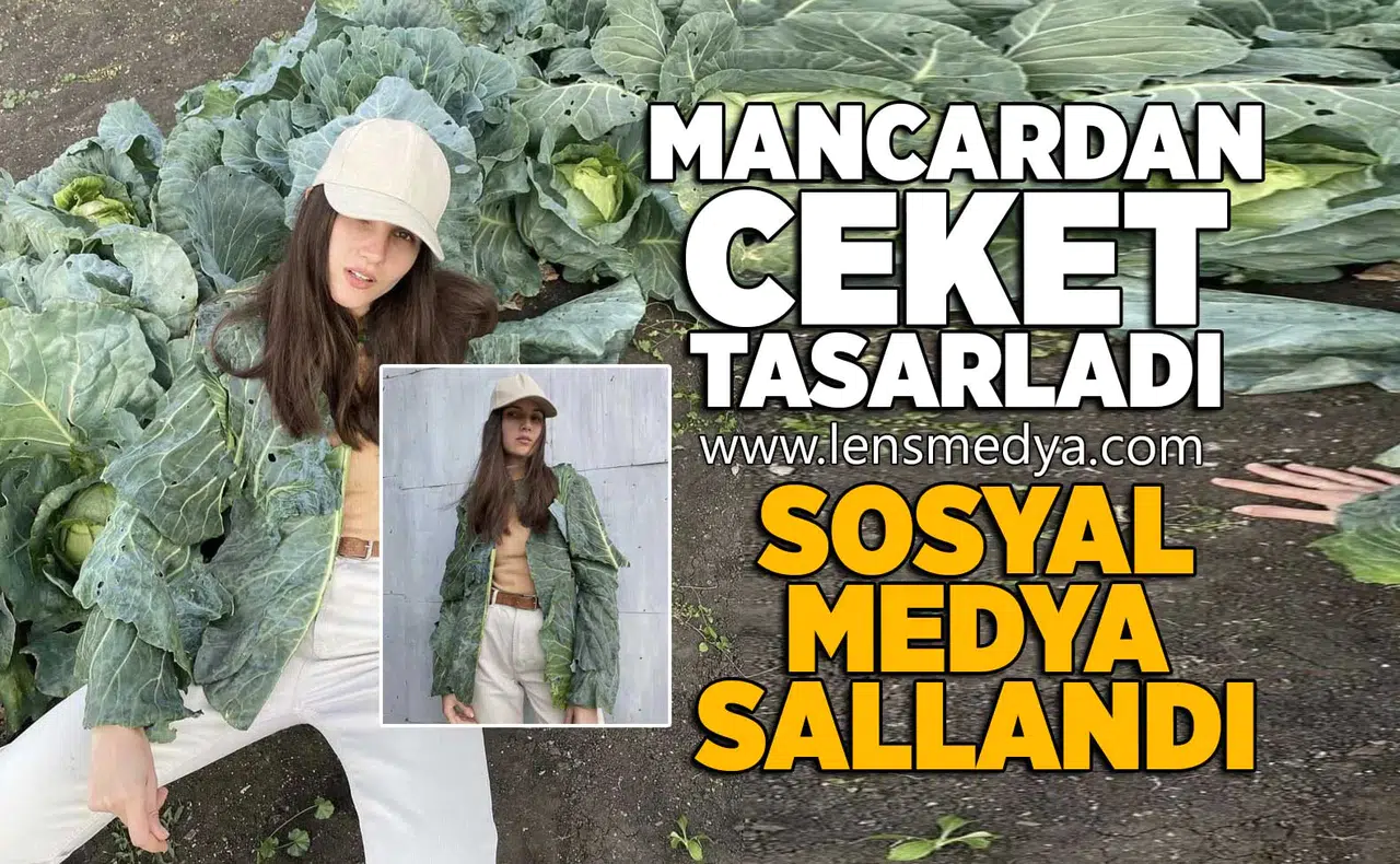 Mancardan ceket yaptı... Sosyal medyayı salladı!