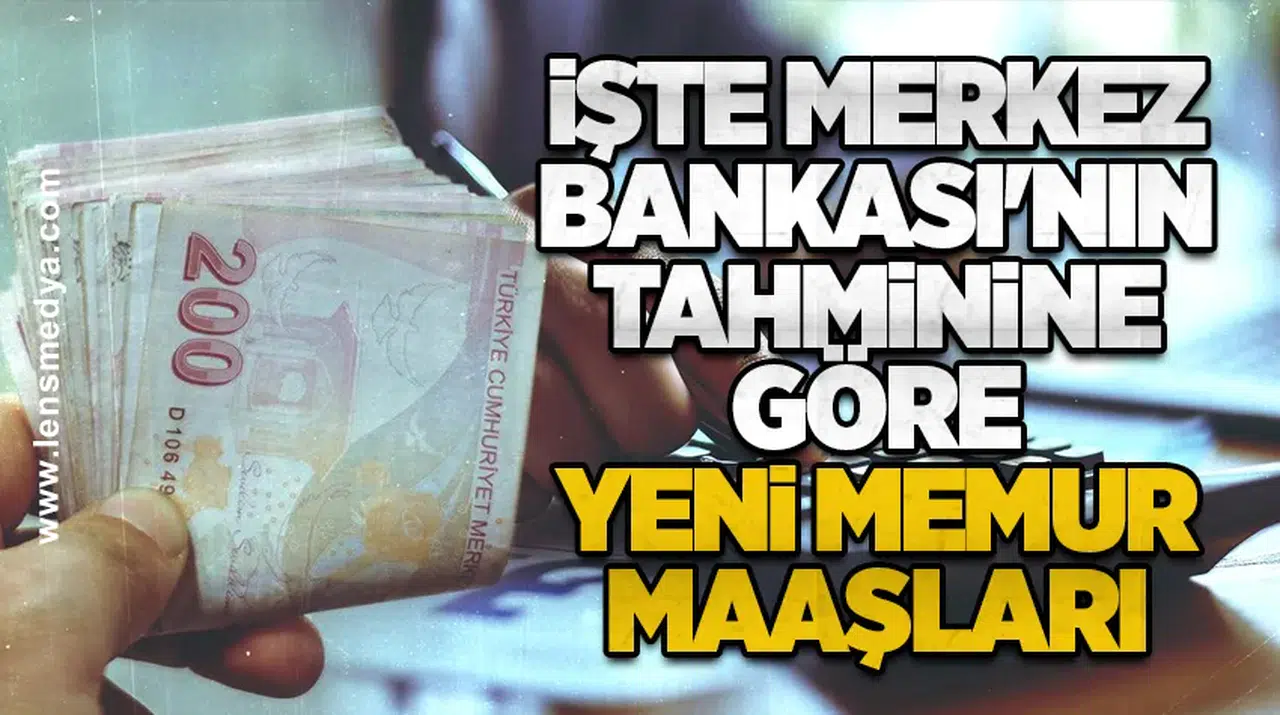 Merkez Bankası’na göre memura yüzde 18,7–20,5 zam yolda
