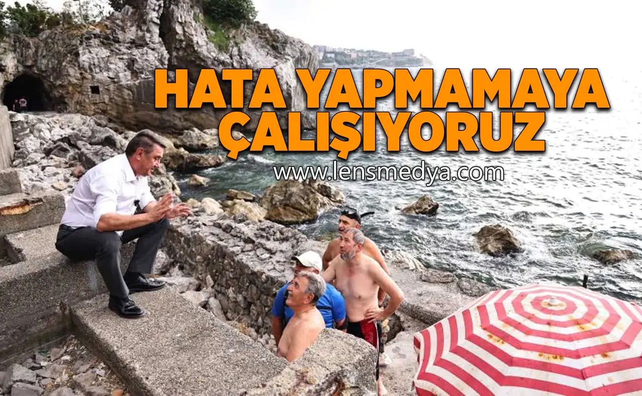 Hata yapmamaya çalışıyoruz!