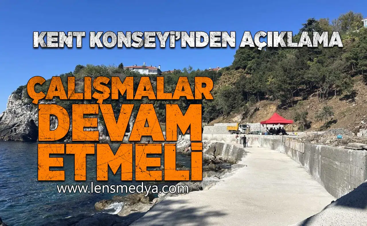 Kent Konseyi'nden açıklama: Çalışmalar devam etmeli!