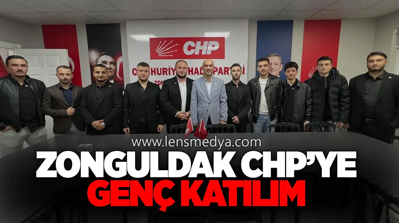 Zonguldak CHP’ye Genç Katılım