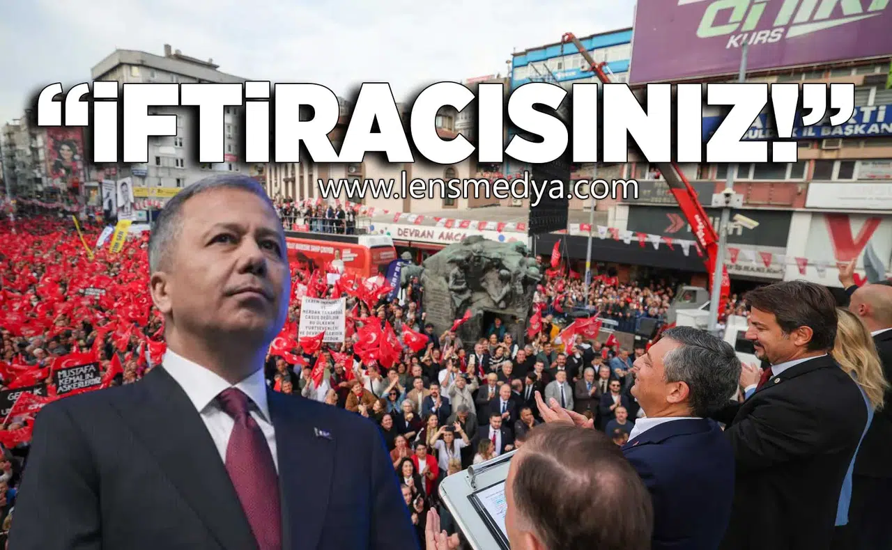 Yerlikaya'dan sert yanıt: İftiracısınız!