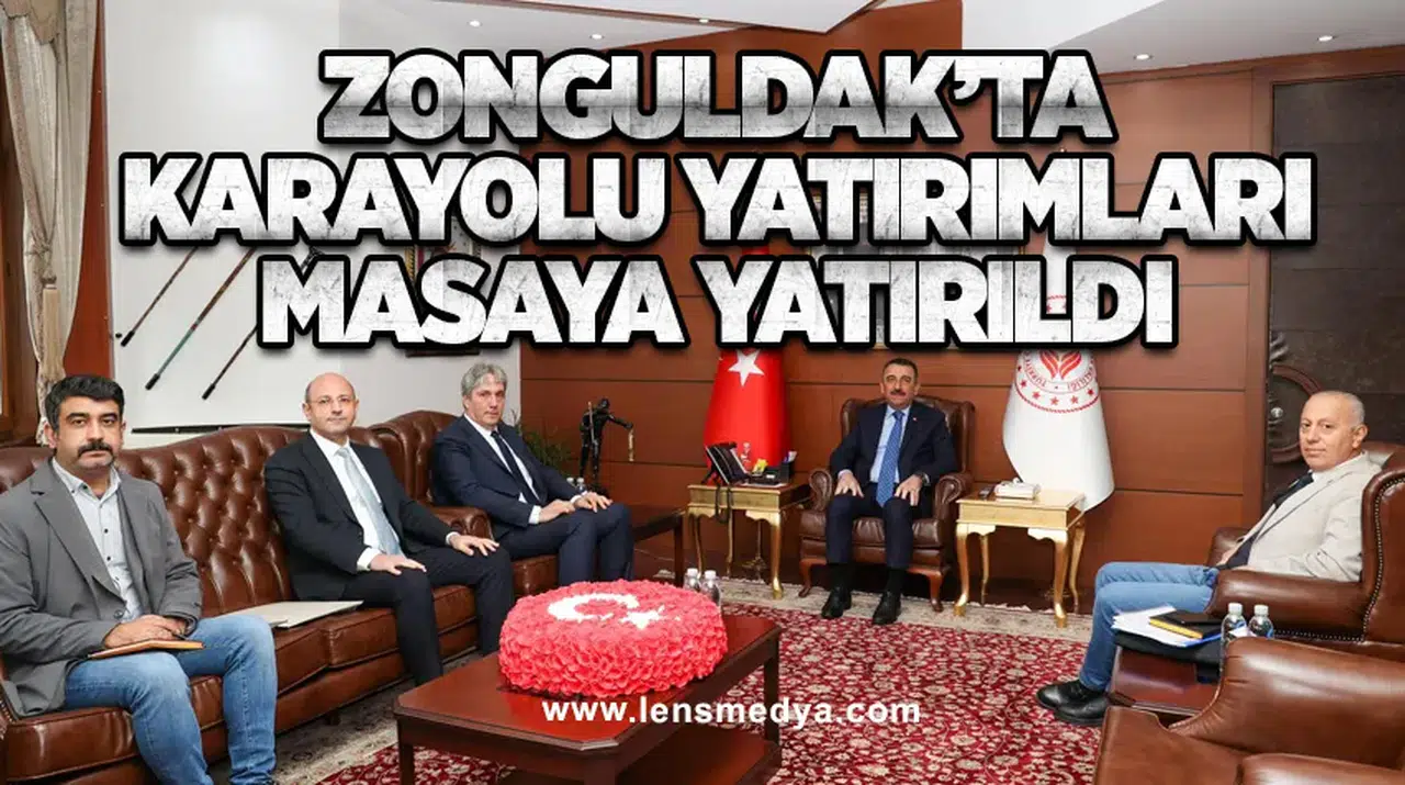 Zonguldak’ta Karayolu Yatırımları Masaya Yatırıldı