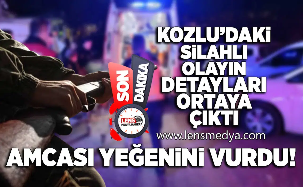Kozlu'daki silahlı olayın detayları ortaya çıktı!