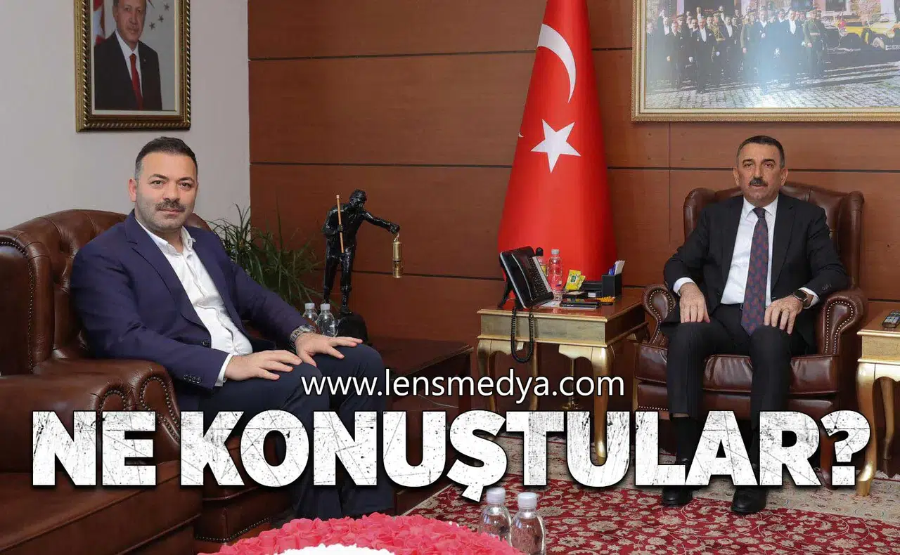 AK Parti İl Başkanı Çağlayan’dan Vali Hacıbektaşoğlu’na Ziyaret