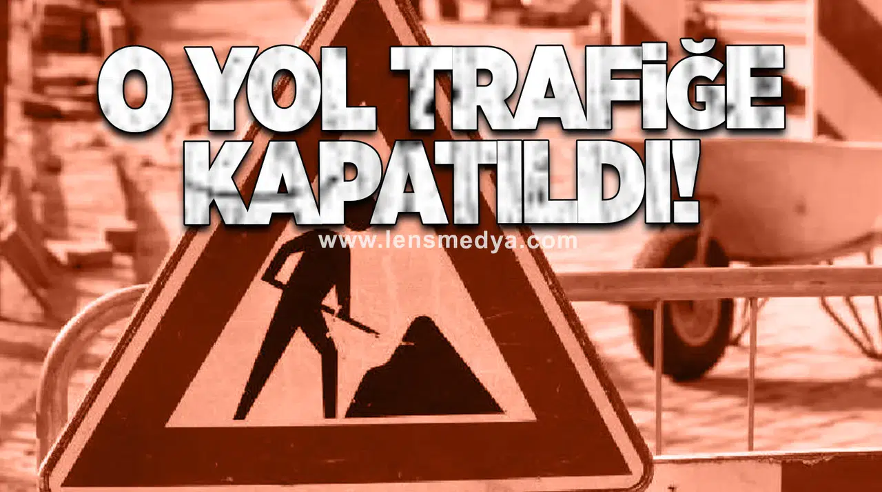 Kozlu'da Yol Trafiğe Kapatıldı