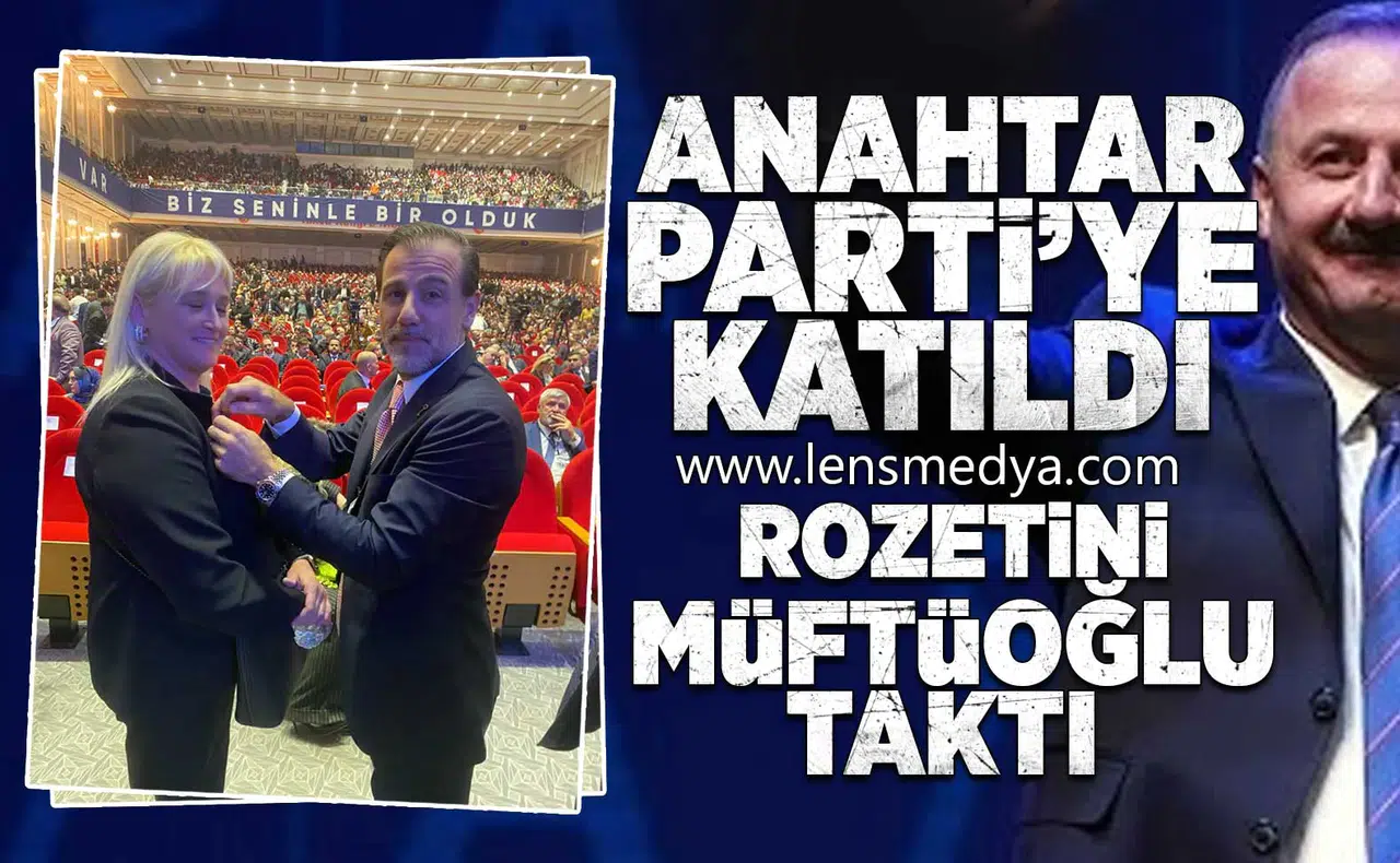 Rozetini Batu Müftüoğlu taktı!