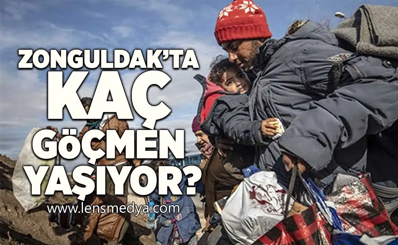 Zonguldak'ta kaç göçmen yaşıyor?