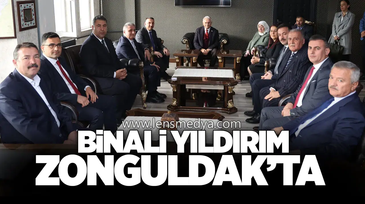 Binali Yıldırım Zonguldak’ta