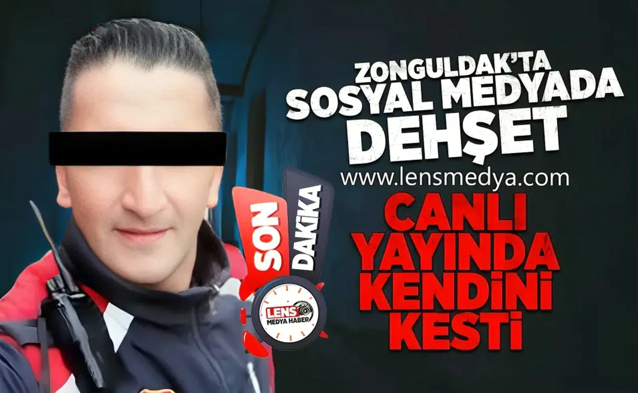 Sosyal medyada dehşet... Canlı yayında kendini kesti!
