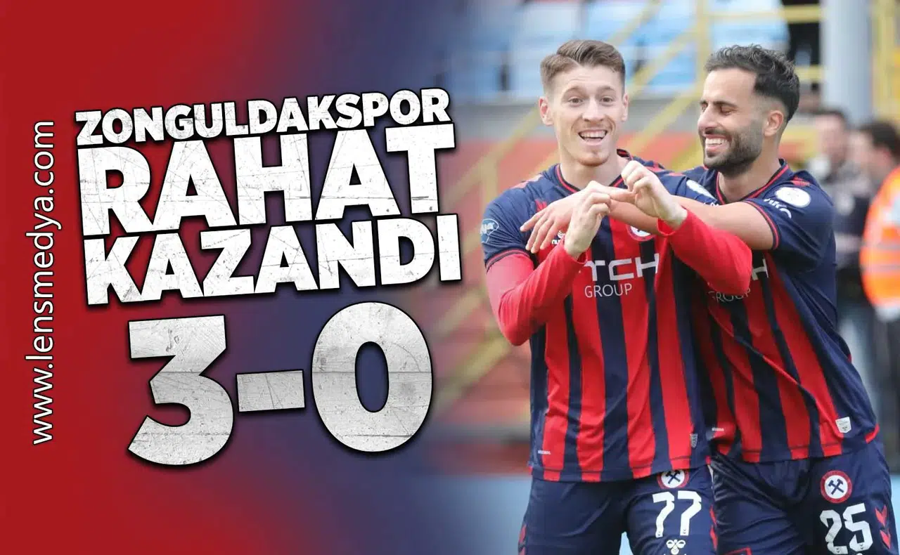 Zonguldakspor rahat kazandı!