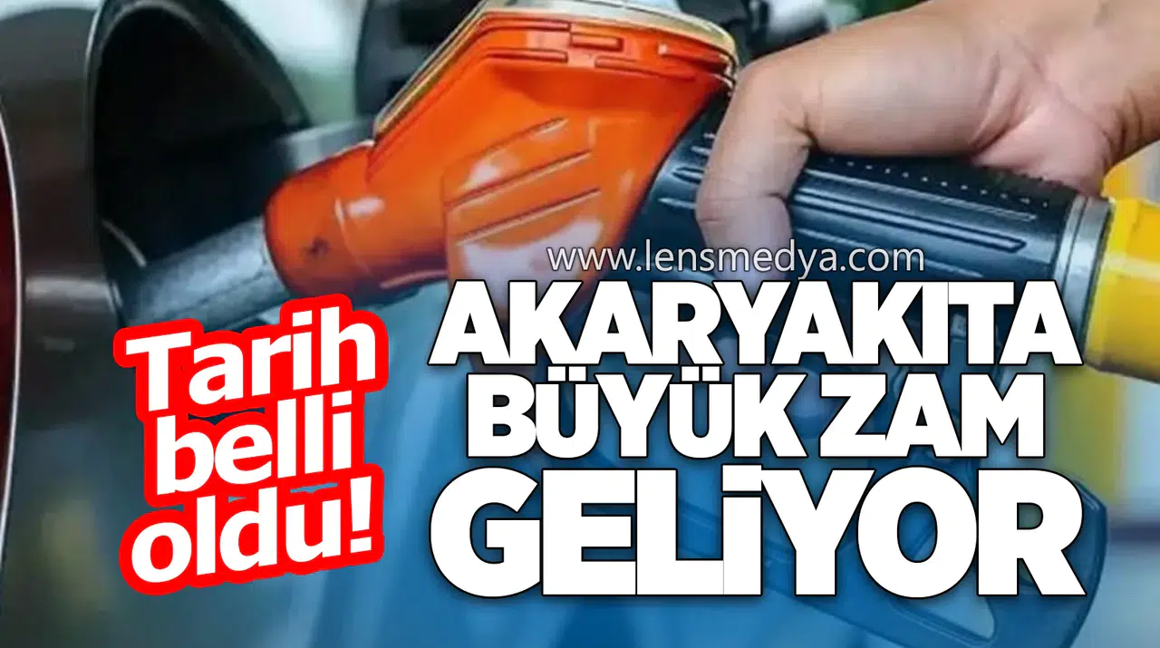 Akaryakıta dev zam kapıda: Tarih belli oldu