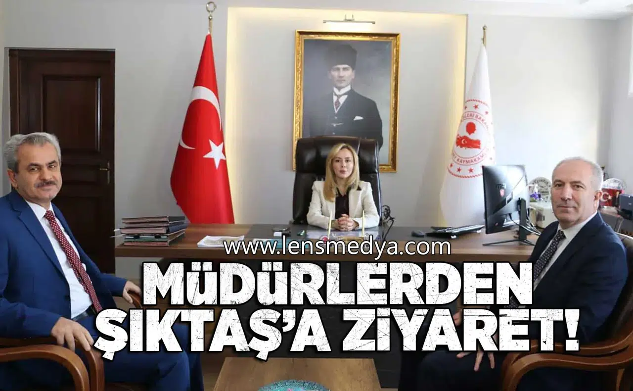 Müdürlerden Şıktaş'a ziyaret!