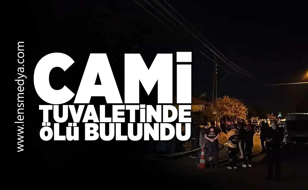 Cami tuvaletinde ölü bulundu!